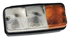 Lampa zespolona kierunkowskazu i postoju, lewa 12V Cobo 03169000