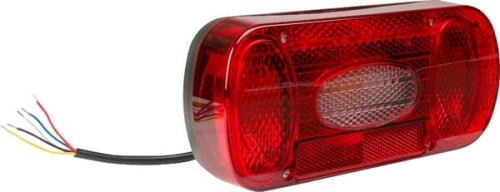 Lampa tylna zespolona 84x84mm, prawa/lewa LA45034L - Intertraktor