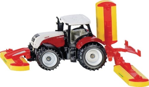 Ciągnik Steyr z kosiarką Pöttinger S01672 - Intertraktor