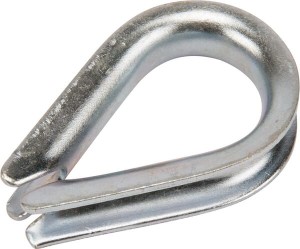 Kausza do liny ocynk, 12 mm WT12
