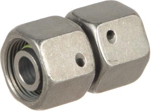 Złącze proste z nakrętkami M22x1.5 15L SNV15L