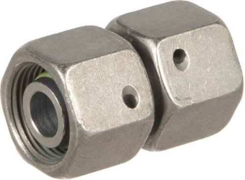 Złącze proste z nakrętkami M22x1.5 15L SNV15L - Intertraktor