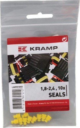 Uszczelniacz, osłona przewodu kostki AMP SuperSeal 1.8/2.4 mm żółta LA89018KR - Intertraktor