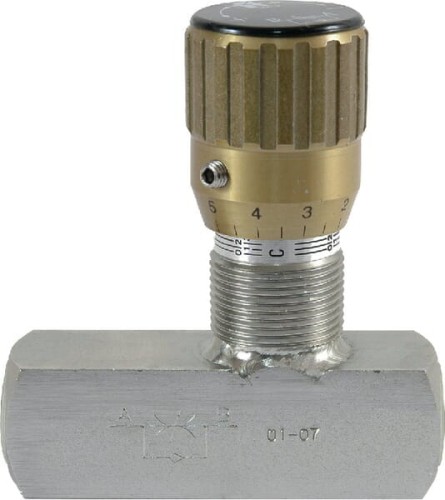 Zawór dławiąco-zwrotny FT 2257/5 ze stali szlachetnej 1/2" FT2257512 - Intertraktor