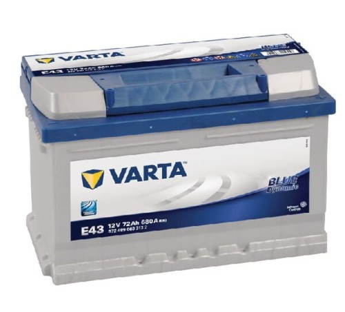 Akumulator 12V 72Ah 680A Blue Dynamic VARTA 5724090683132 - Intertraktor