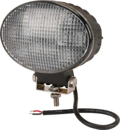 Lampa robocza LED, owalna, 36W 2760 lm 10/30V światło rozproszone 12 LED Kramp LA10059 - Intertraktor