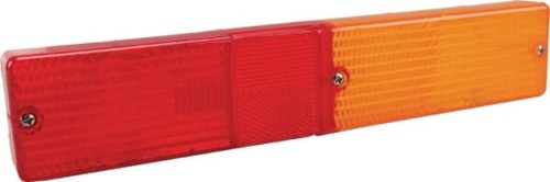 Klosz lampy, czerwony/pomarańczowy, prostokątny tylny/lewy/prawy Cobo 02539300 - Intertraktor