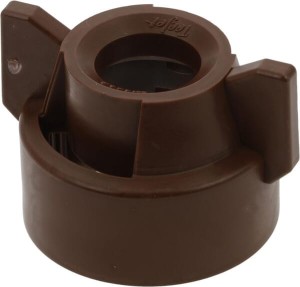 Pokrywka dyszy, bagnet, Ø12.6, brązowy, TeeJet CP114444A7CE
