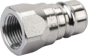 Szybkozłącze wtyczka 3/8" gwint wew. 3/8" NPT z zaworem grzybkowym ANV ANV38NPTM