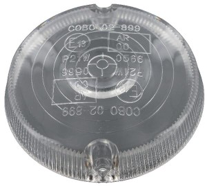 Klosz lampy, przezroczysty okrągły lewy/prawy Cobo 0289900101