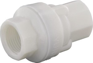 Zawór zwrotny z tworzywa gwint wew., 1/2" WK519000
