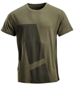 Koszulka T-shirt, męski, oliwkowy, roz. 2XL KW506802202060