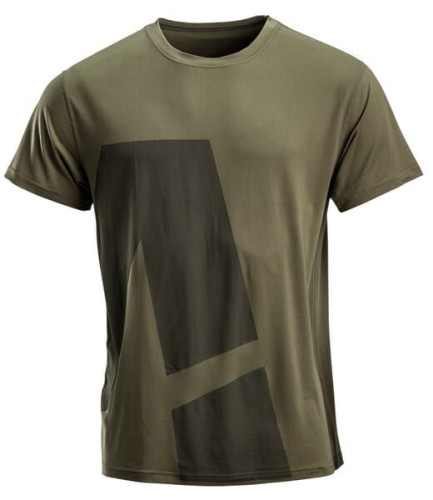 Koszulka T-shirt, męski, oliwkowy, roz. S KW506802202048 - Intertraktor