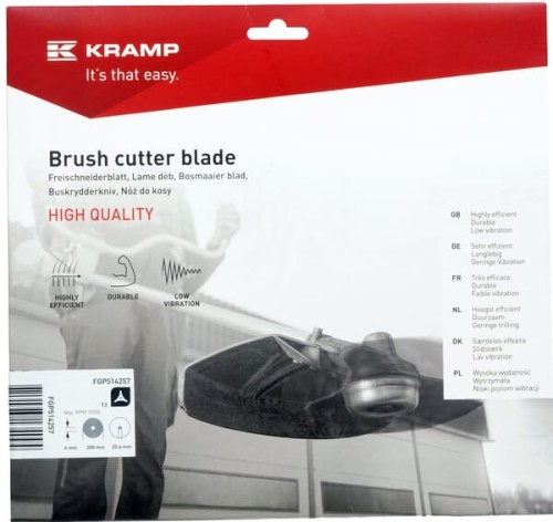 Nóż do kosy 3 zęby, L:300 Ø 25.4 4 mm FGP514257 - Intertraktor