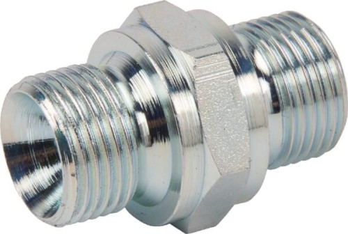 Złącze proste gwint zewnętrzny BSP DIN 3852A, 3/8" DNB06A - Intertraktor