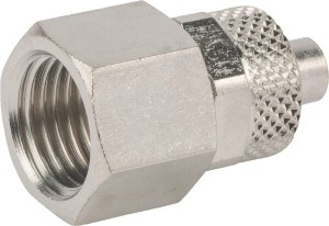 Złącze proste skręcane 8 mm cylindryczny gwint wew. 1/4" Kramp SCFPO814