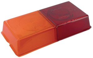 Klosz lampy uniwersalny, żółty / czerwony TOR2681