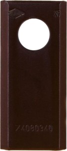Nożyk kosiarki rotacyjnej lewy/prawy 90x40x3 mm otwór Ø 19 mm okrągły pasuje do Deutz Fahr/PZ 25 szt. VF06561543