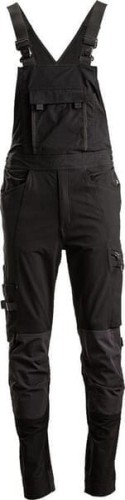 Ogrodniczki, roz. 3XL EU: 62, czarny, 4 Way Stretch Kramp KW203445001122 - Intertraktor