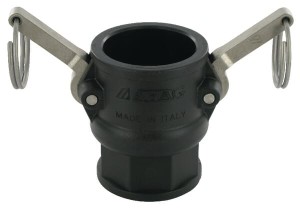Gniazdo Camlock typ D PP Arag, gwint wew. 1 1/4" 18105D