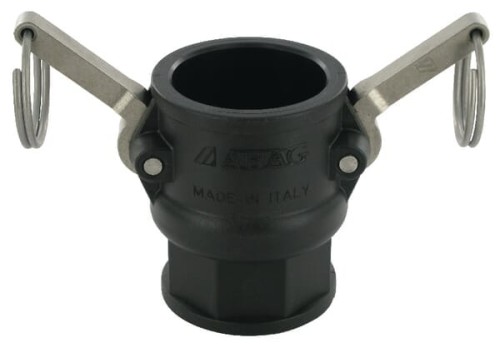 Gniazdo Camlock typ D PP Arag, gwint wew. 1 1/4" 18105D - Intertraktor
