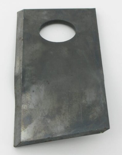 Nożyk kosiarki rotacyjnej prawy 106x49x3 mm otwór Ø 21 mm okrągły pasuje do Claas 25 szt. 0001042670KR - Intertraktor