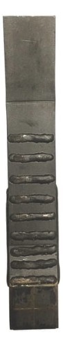 Redliczka 433x76 mm wzmocniona płaska, 2-otw. pasująca do Bednar Kramp KM060272N - Intertraktor