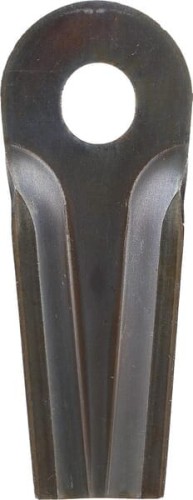 Nożyk kosiarki rotacyjnej lewy/prawy 129x50x4 mm owalny otwór 20.5x18.5 mm pasuje do Kuhn/John Deere 25 szt. 56450000KR - Intertraktor
