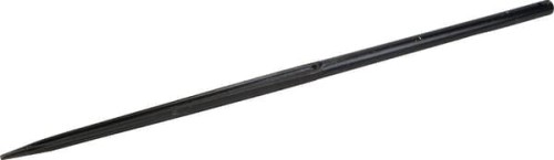Ząb ładowacza, prosty, profil podwójne T 42x1400 mm końcówka szpiczasta z otworem Ø 12 na kołek sprężysty czarny SHW FT421400S - Intertraktor