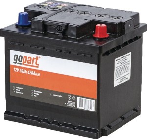 Akumulator 12V 50Ah 420A gopart 1050004