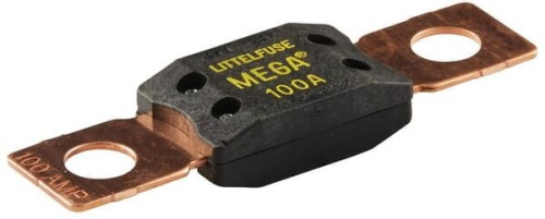 Bezpiecznik Mega, 100A L=68.6 mm żółty op. 1 szt. Hella 8JS742902001 - Intertraktor