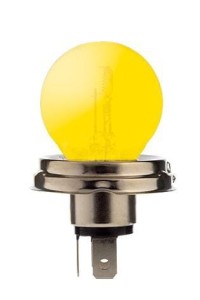 Żarówka 12V 45/40W P45t żółta B12018