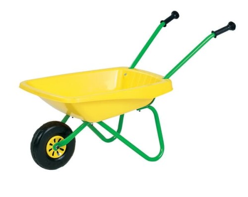 Taczka, żółto/zielona, wiek od 2.5 lat Rolly Toys R27087 - Intertraktor