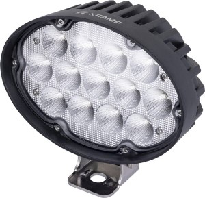 Lampa robocza LED, owalna 65W 5200lm 10/30V z wtyczką Deutsch 2-pin światło rozproszone 13 LED Kramp LA10432