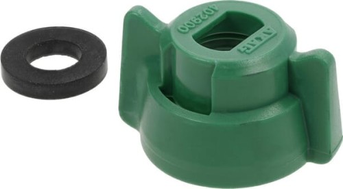 Pokrywka dyszy, bagnet, SW8, zielony, z uszczelką, 25 szt., Arag 40290005P025 - Intertraktor