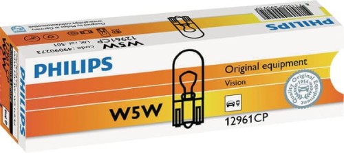 Żarówka 12V 5W, W2.1x9.5d GL12961 - Intertraktor