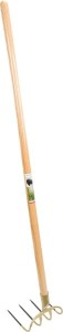 Hak do nawozu/obornika, 4-zębny oprawny 130 cm 2020KR