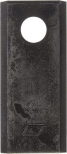 Nożyk kosiarki rotacyjnej lewy/prawy 114x50x4 mm otwór Ø 19 mm okrągły pasuje do Vicon KM13800065