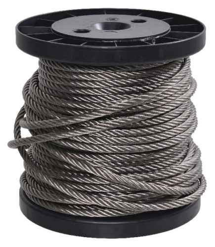 Lina stalowa kwasoodporna V4A Kramp, 4 mm 25 m WR04025RVS - Intertraktor