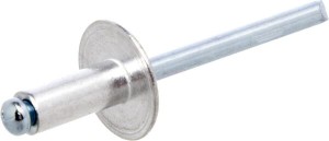 Nit zrywalny alu/stal z dużym łbem, 5.0 x 12 mm BN5012L