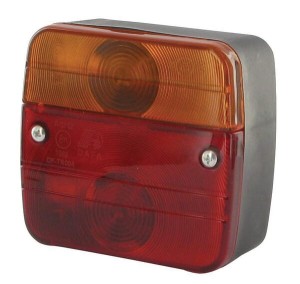 Lampa tylna zespolona, kwadratowa 12/24V, 100 x 50 x 95 mm, gopart LA99170GP