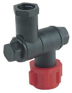 Korpus rozpylacza 1/4" + nakrętka 3/8" 404070