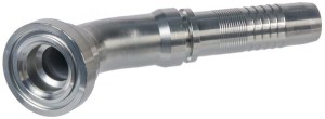Końcówka węża SFS-NS z kołnierzem 45° 6000, DN32 63.5 mm SFSNS322445