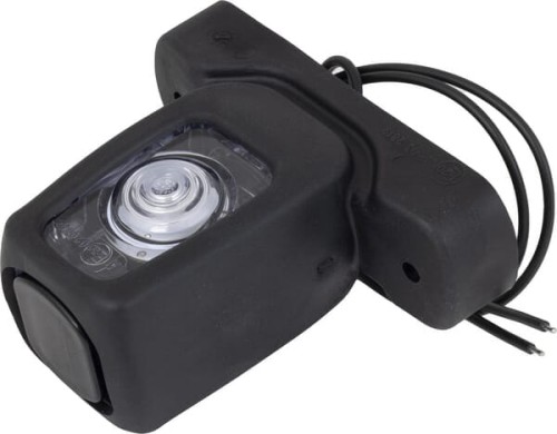 Lampa obrysowa LED, 12/24V przezroczysta, przykręcana Waś 1400300120 - Intertraktor