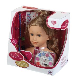 Głowa lalki do mal. i czesania KL5240