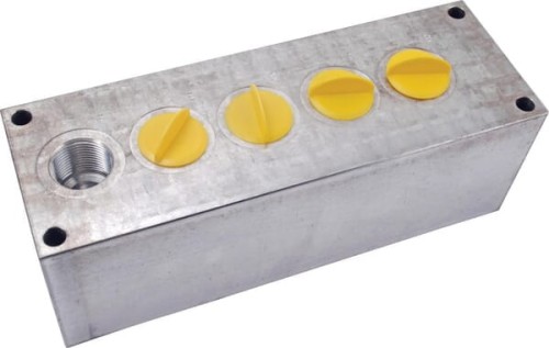 Blok zwrotny 5 x 3/4" 1 x 1"1/2 KRVB005 - Intertraktor