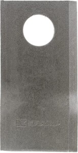 Nożyk kosiarki rotacyjnej prawy 93x48x3 mm otwór Ø 19 mm okrągły pasuje do PZ 25 szt. VGTF70KR
