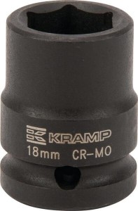 Klucz nasadowy udarowy 6-kt. 1/2", 18 mm 1803524618KR
