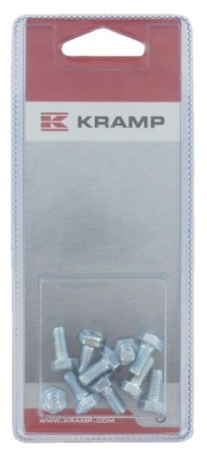Śruba cały gwint M6x12 mm kl.8.8 ocynk 10 szt. KR933612P010 - Intertraktor