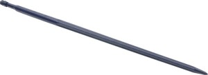 Ząb ładowacza, prosty, profil gwiazda 35x1100 mm końcówka szpiczasta z nakrętką M22x1.5 czarny gopart FT410451GP